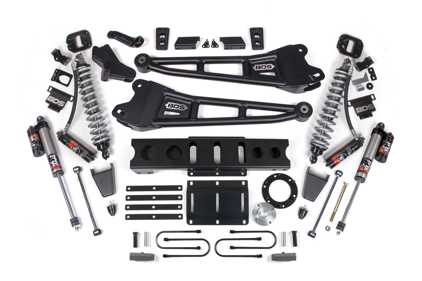 4 Inch Lift Kit w/ Radius Arm | FOX 2.5 Coil-Over Conversion - Performance Elite | Ram 3500 (13-18) 4WD | Diesel