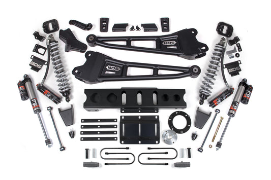 4 Inch Lift Kit w/ Radius Arm | FOX 2.5 Coil-Over Conversion - Performance Elite | Ram 3500 (13-18) 4WD | Diesel