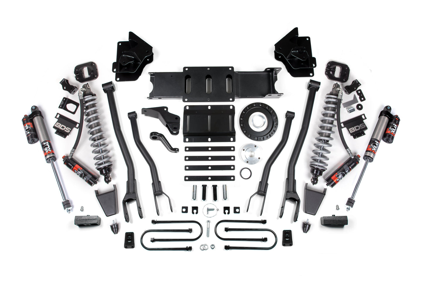 4 Inch Lift Kit w/ 4-Link | FOX 2.5 Coil-Over Conversion - Performance Elite | Ram 3500 (13-18) 4WD | Diesel