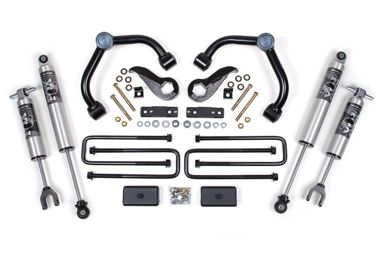 3 Inch Lift Kit | FOX 2.5 Performance Series w/ HTO | Chevy Silverado or GMC Sierra 2500HD/3500HD (20-26)