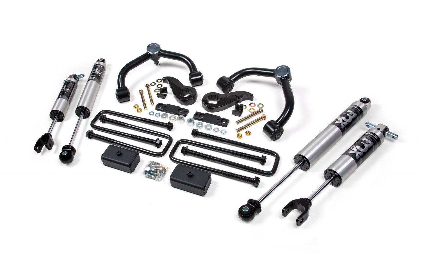 3 Inch Lift Kit | FOX 2.5 Performance Series w/ HTO | Chevy Silverado or GMC Sierra 2500HD/3500HD (20-26)
