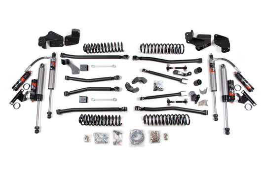 4 Inch Lift Kit Long Arm Jeep Wrangler  2-Door JK 07-18 by BDS Suspension