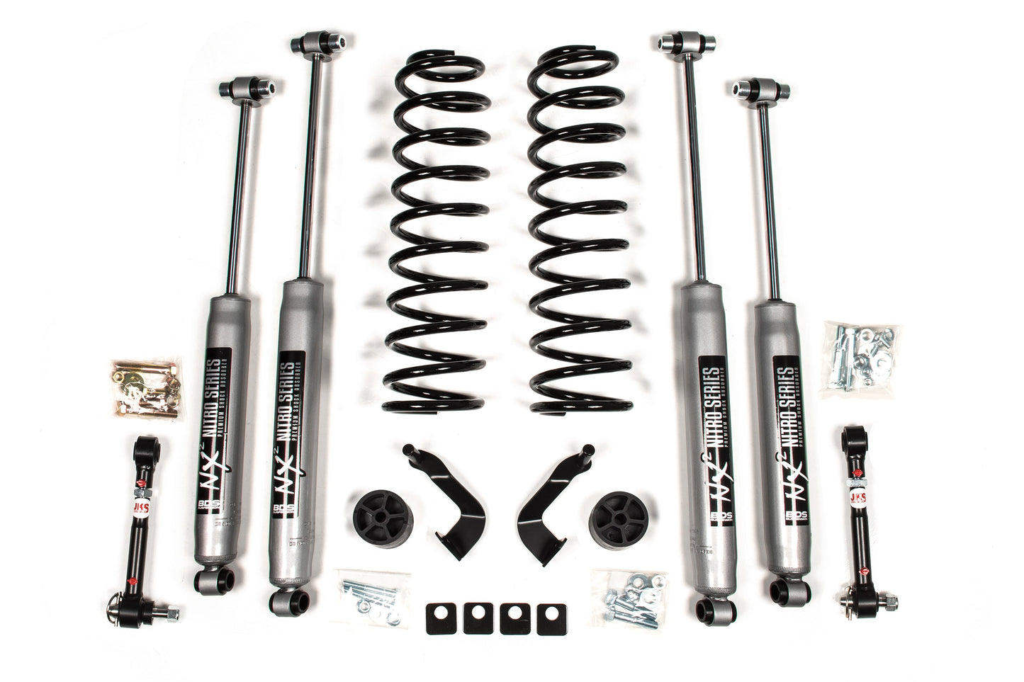 BDS 2-Inch Suspension Leveling Kit for Jeep Gladiator JT 2020-2025