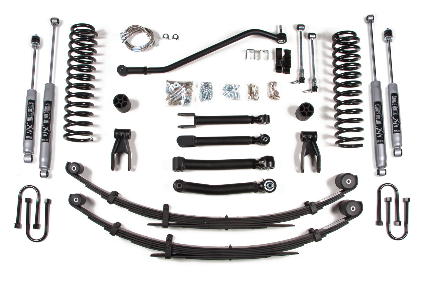 4.5 Inch Lift Kit Jeep Cherokee XJ 84-01 by BDS Suspension