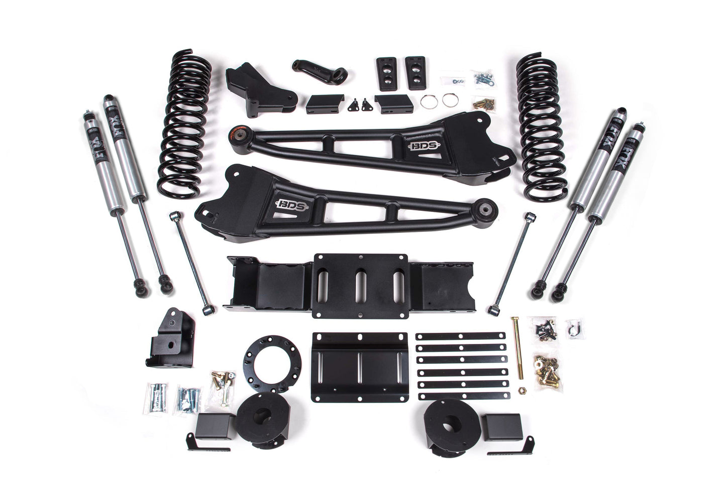 4 Inch Lift Kit w/ Radius Arm | Ram 2500 w/ Rear Air Ride (19-24) 4WD | Diesel