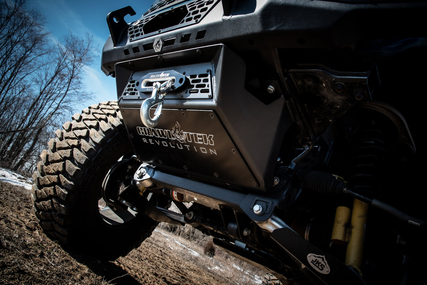 Blaze Front Skid Plate w/ Winch Mount | Ford Bronco (21-25)