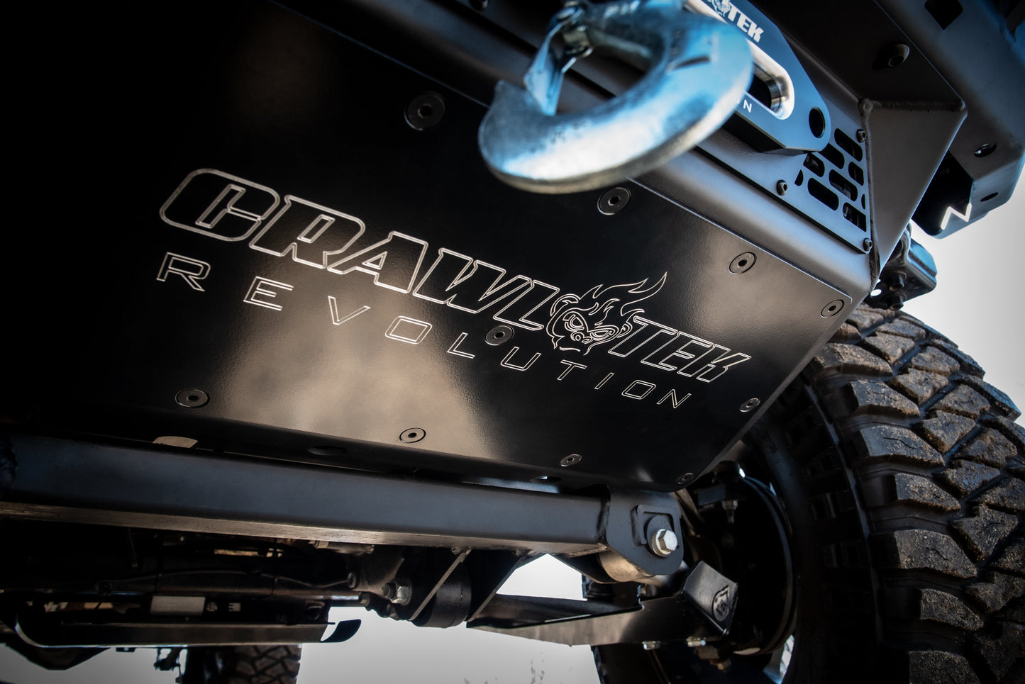 Blaze Front Skid Plate w/ Winch Mount | Ford Bronco (21-25)