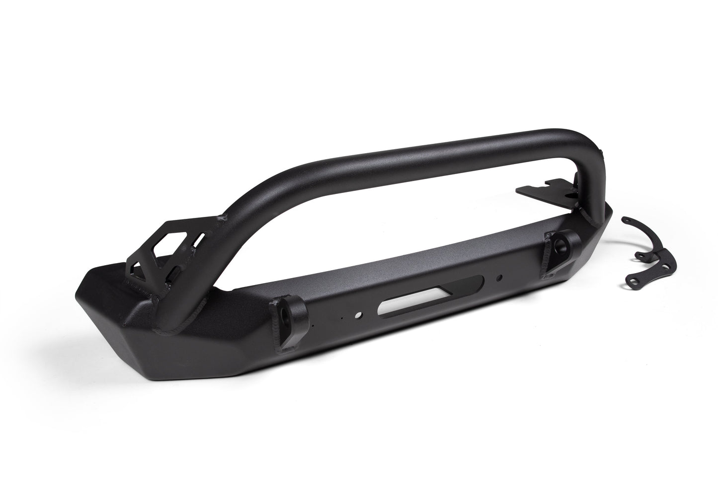 Inferno Front Winch Bumper with Flat Top Bull Bar | Jeep Wrangler JK