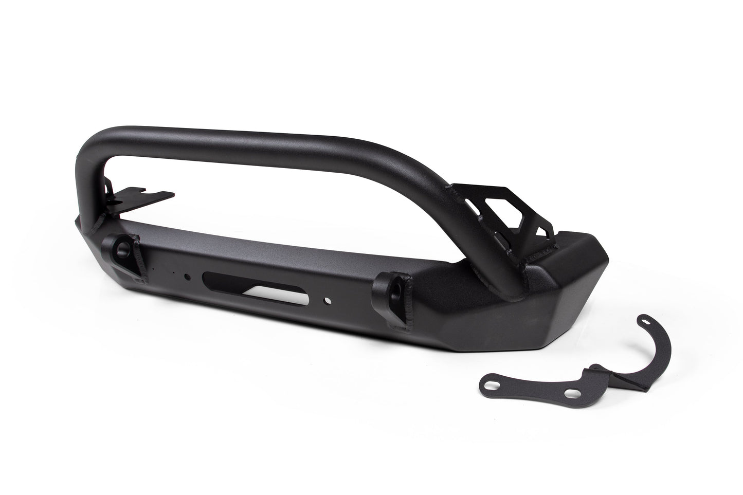 Inferno Front Winch Bumper with Flat Top Bull Bar | Jeep Wrangler JK