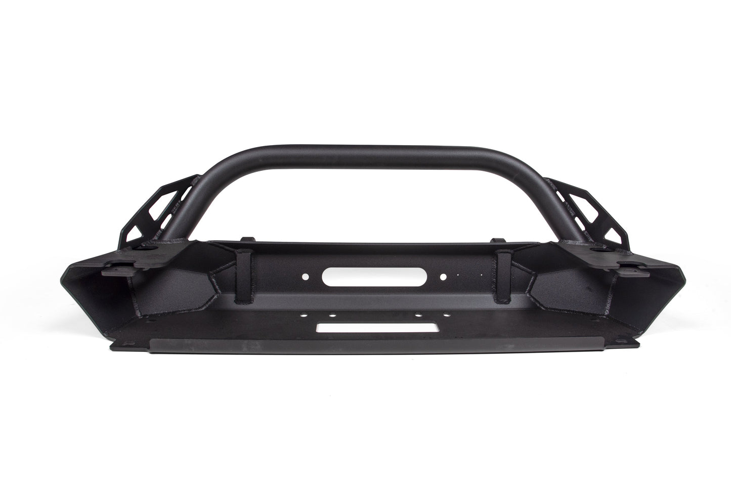 Inferno Front Winch Bumper with Flat Top Bull Bar | Jeep Wrangler JK