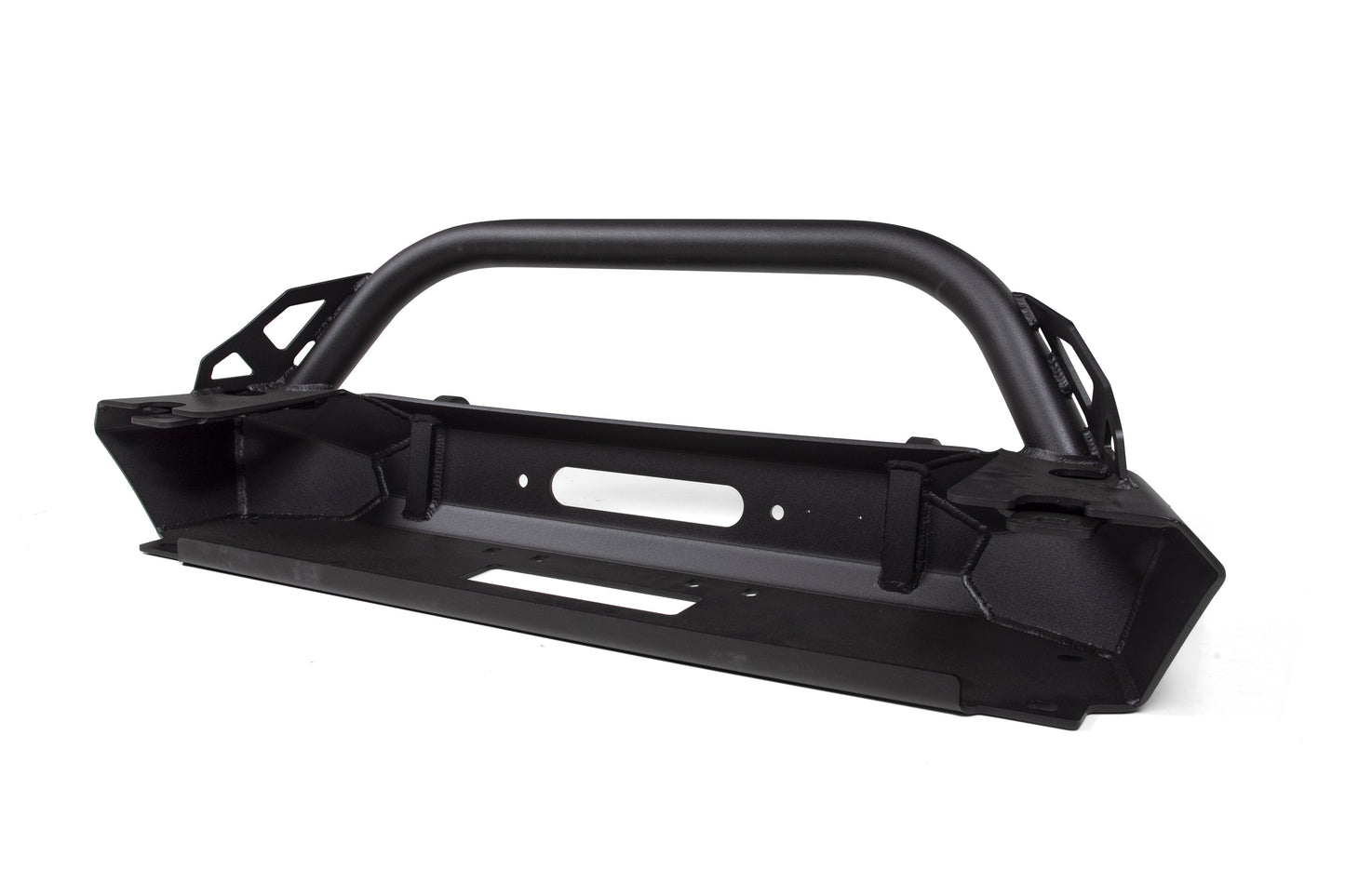 Inferno Front Winch Bumper with Flat Top Bull Bar | Jeep Wrangler JK