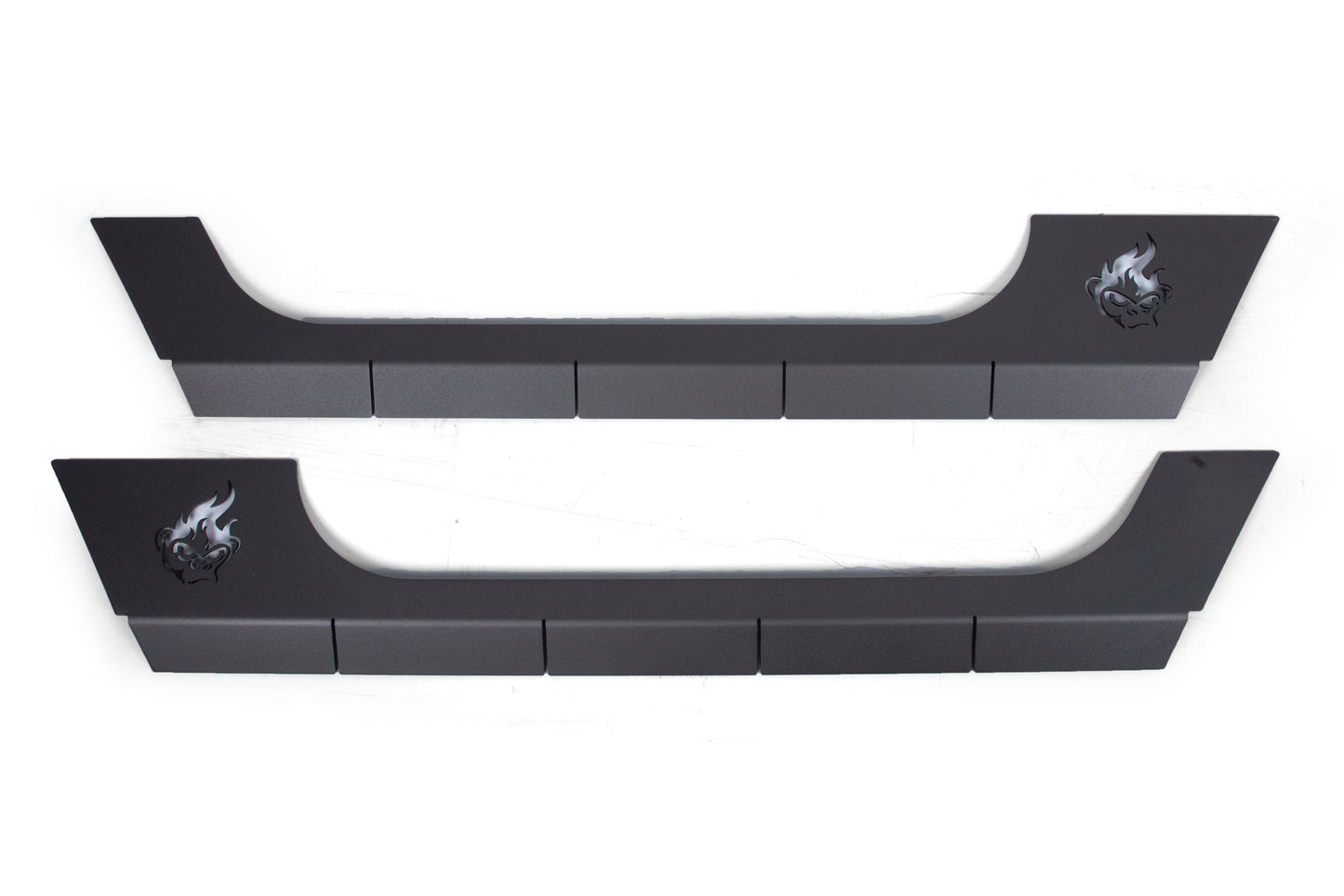 Rocker Cladding - Aluminum Jeep Wrangler JK 2 Door 07-18 by CrawlTek Revolution