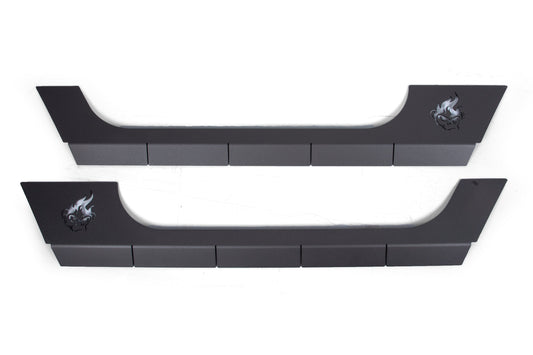 Rocker Cladding - Aluminum | Jeep Wrangler JK 2 Door
