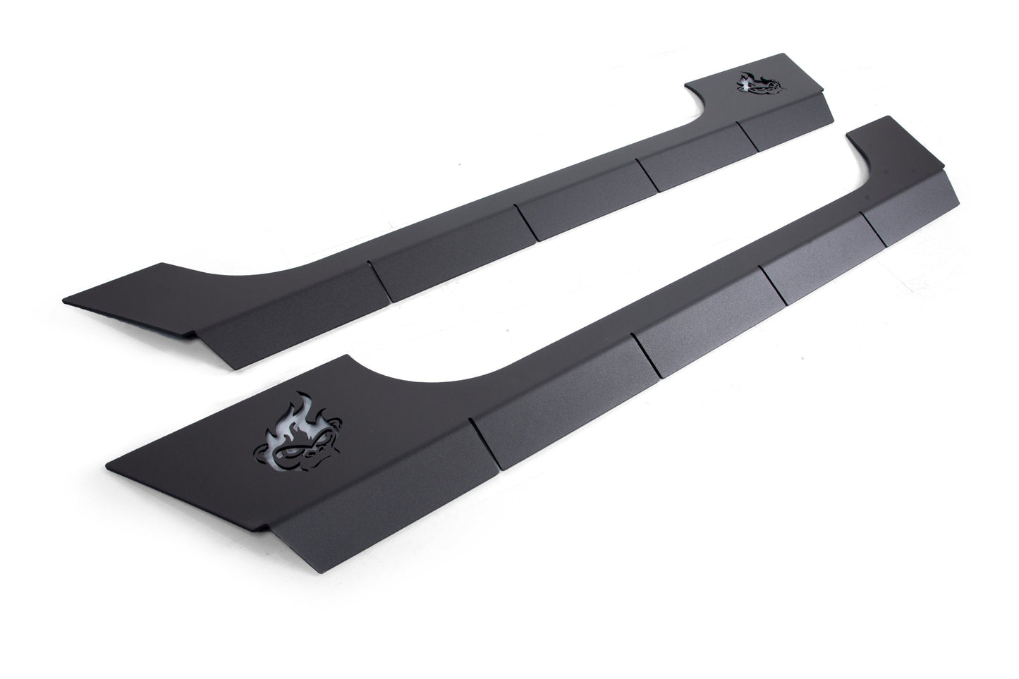 Rocker Cladding - Aluminum Jeep Wrangler JK 2 Door 07-18 by CrawlTek Revolution