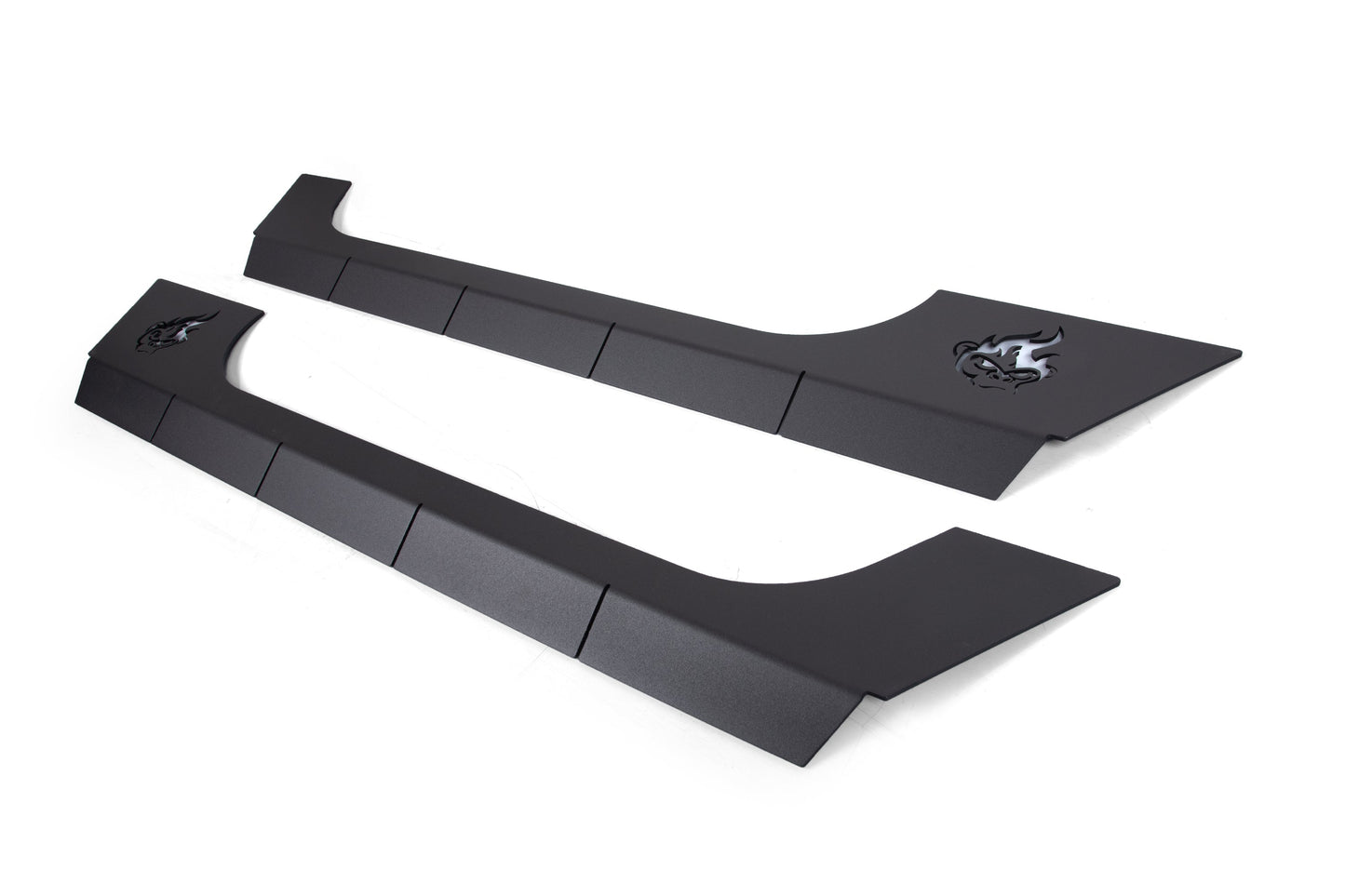 Rocker Cladding - Aluminum Jeep Wrangler JK 2 Door 07-18 by CrawlTek Revolution