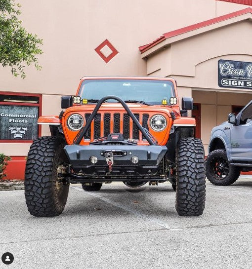 Pyro Stubby Front Bumper | Jeep Wrangler JL and Gladiator JT