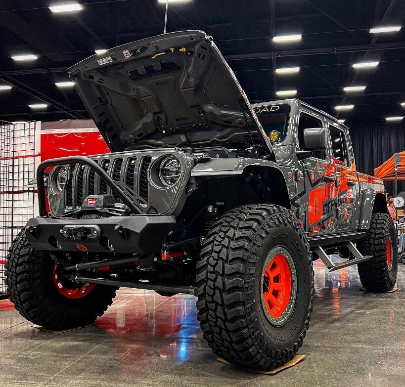 Pyro Stubby Front Bumper | Jeep Wrangler JL and Gladiator JT