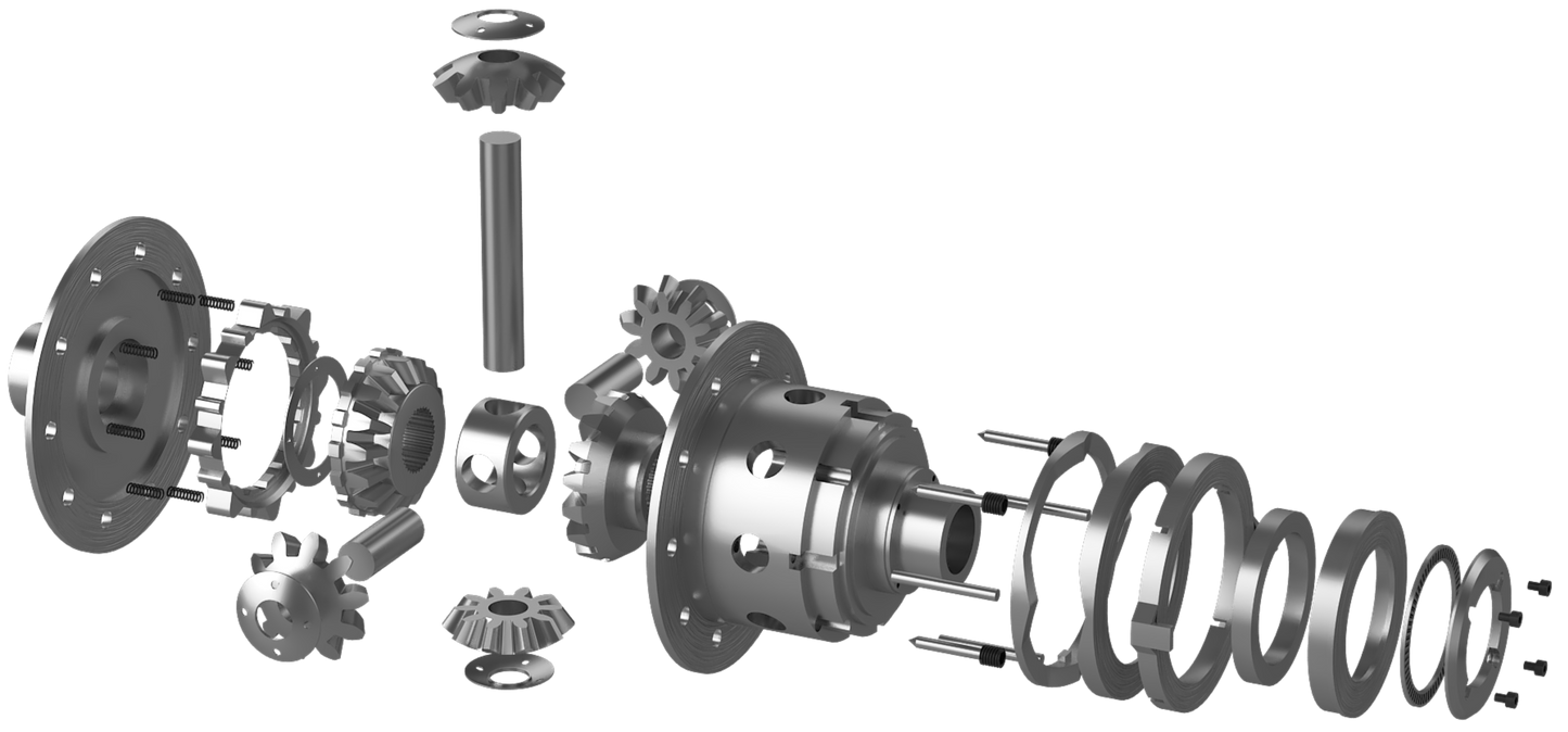 Dana 30 Electric Locker 27 Spline 3.73 Up Front Jeep Wrangler JK, YJ, TJ, CJ by TRE 4x4