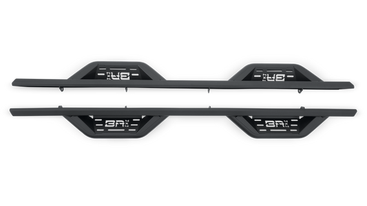 2007-2018 CHEVROLET SILVERADO 1500 CREW CAB/07-19 SILVERADO 2500/3500 CREW CAB AMBUSH SIDE STEPS (INCL. DIESEL MODELS WITH DEF TANKS)