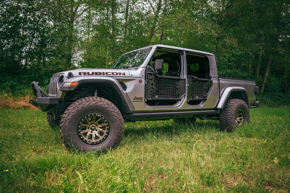 Rugged Steel Trail Doors for Jeep Wrangler JL Gladiator JT Rear Pair