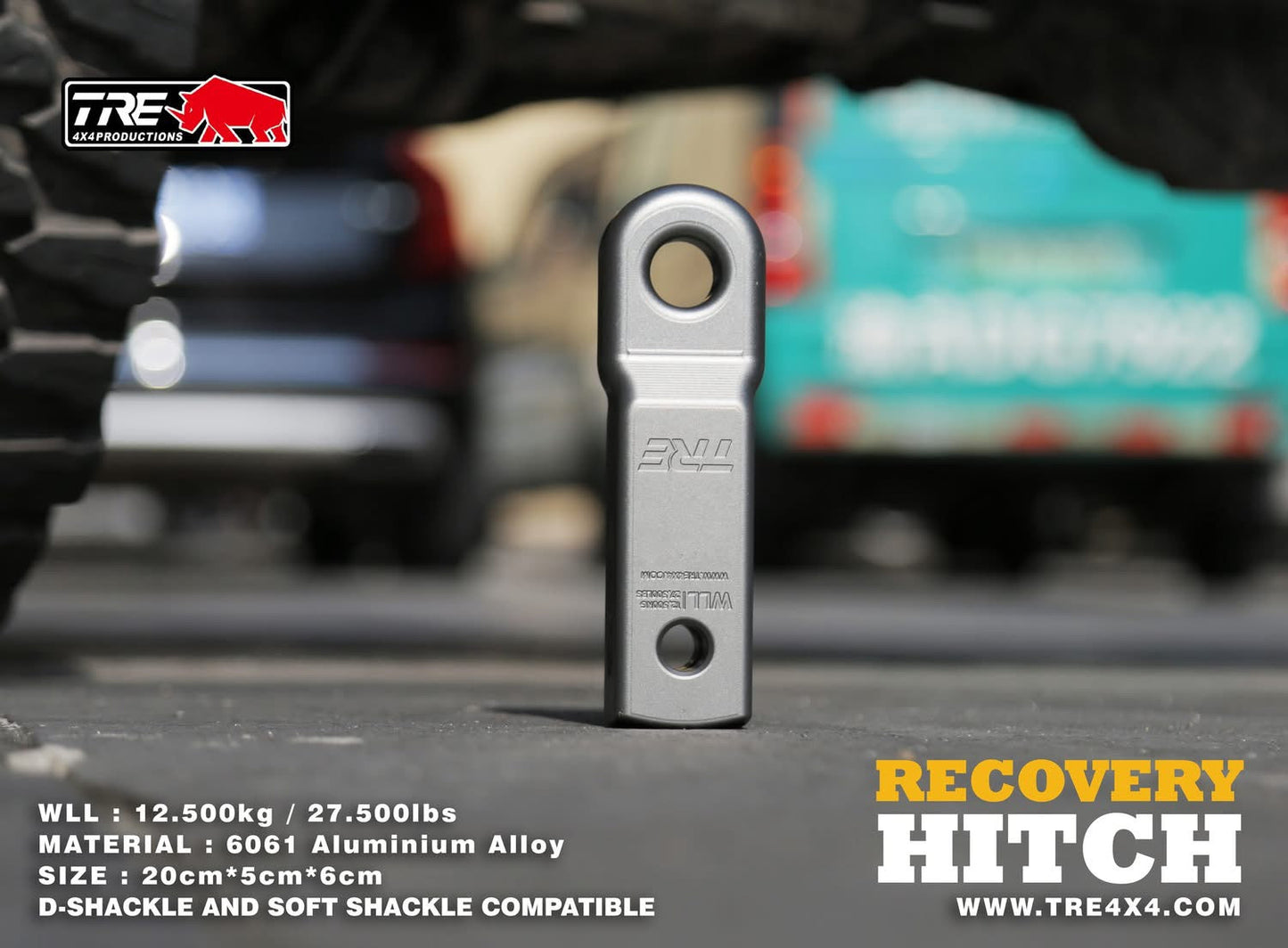 Aluminum recovery hitch