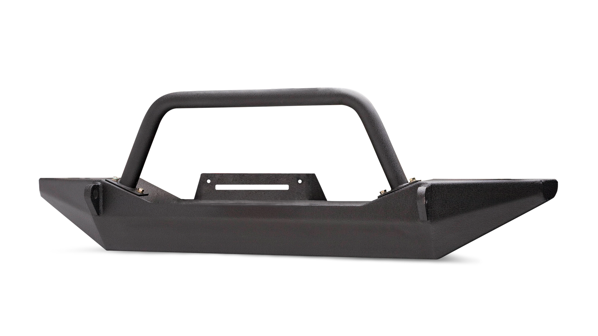 Heavy-Duty Full-Width Steel Front Bumper for Jeep Wrangler JK (2007-2018)