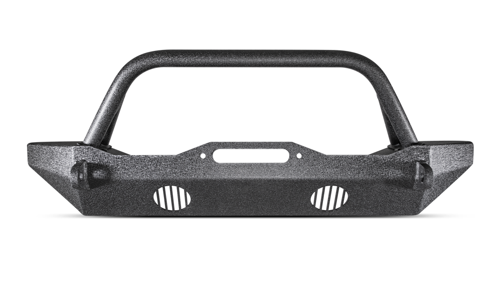 Front Bumper Mid-Stubby Without Sensors Jeep Wrangler JK 07-18 by Body Armor 4x4