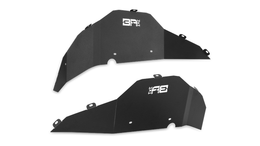 Durable Jeep Wrangler JL Rear Fender Liners: Bolt-On Mud Protection