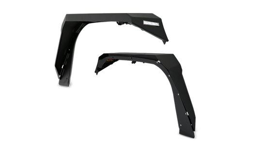 Rugged Steel High-Clearance Front Fender Flares for Jeep JL & Gladiator JT