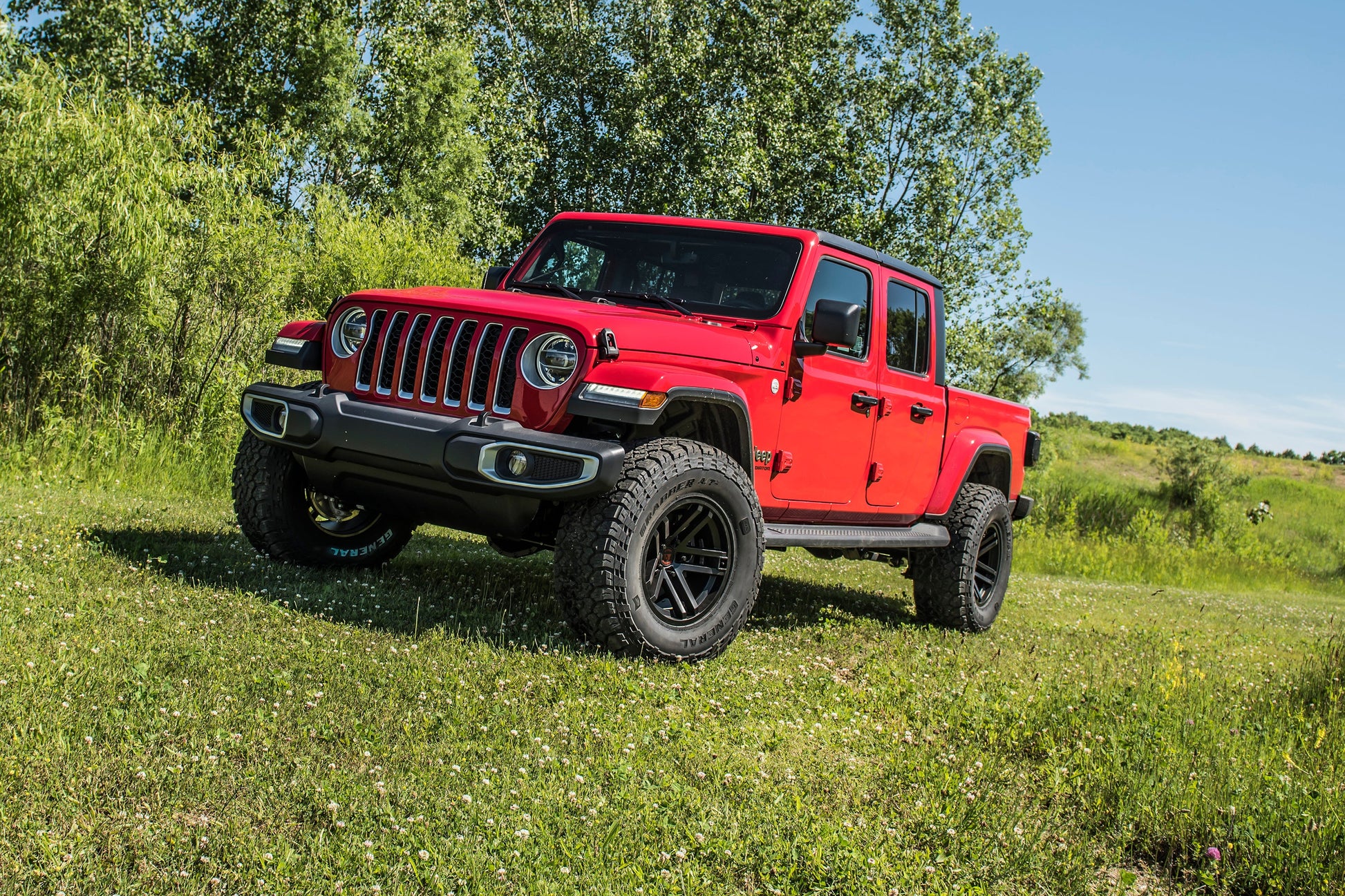 BDS 2-Inch Suspension Leveling Kit for Jeep Gladiator JT 2020-2025