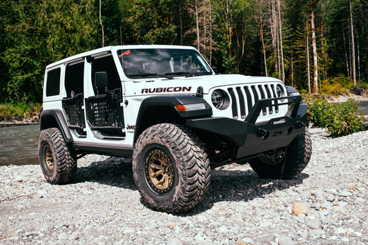 Durable Steel Trail Doors for Jeep Wrangler JL & Gladiator JT Front Pair
