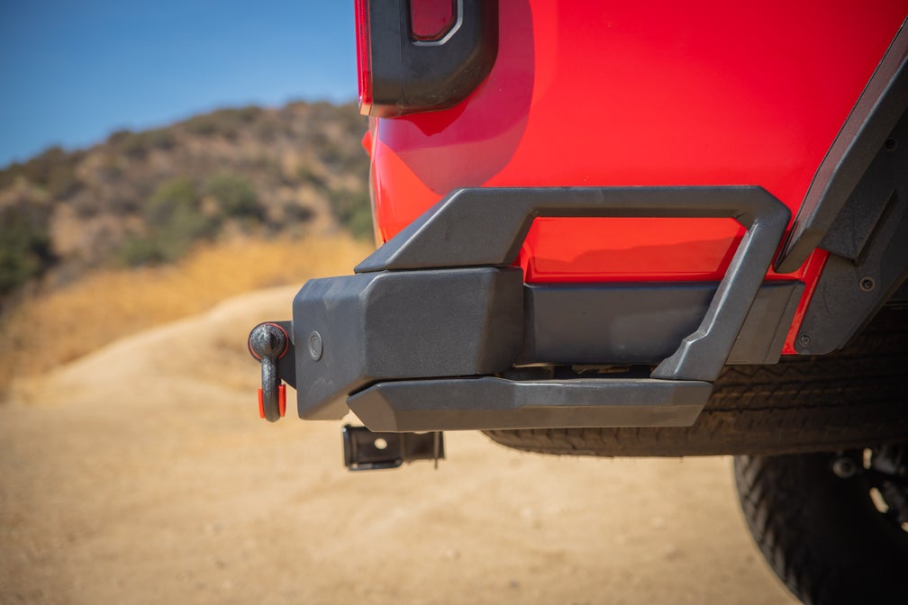Heavy Duty Steel Rear Bumper Step for 2019-2024 Jeep Gladiator JT