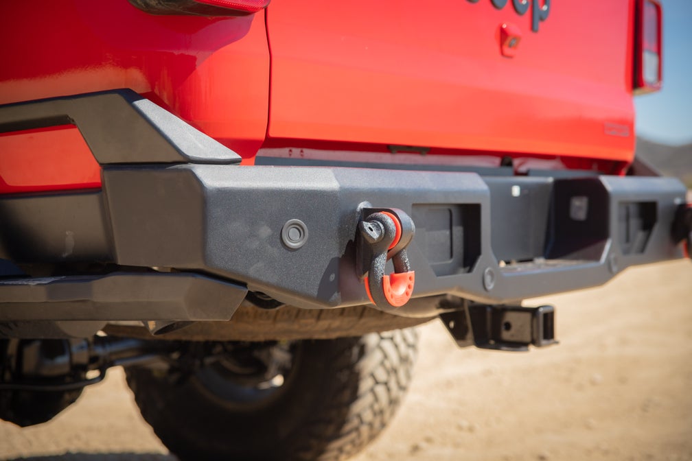 Jeep Gladiator JT Rear Bumper - Heavy Duty Steel Off-Road Protection 2019-2024