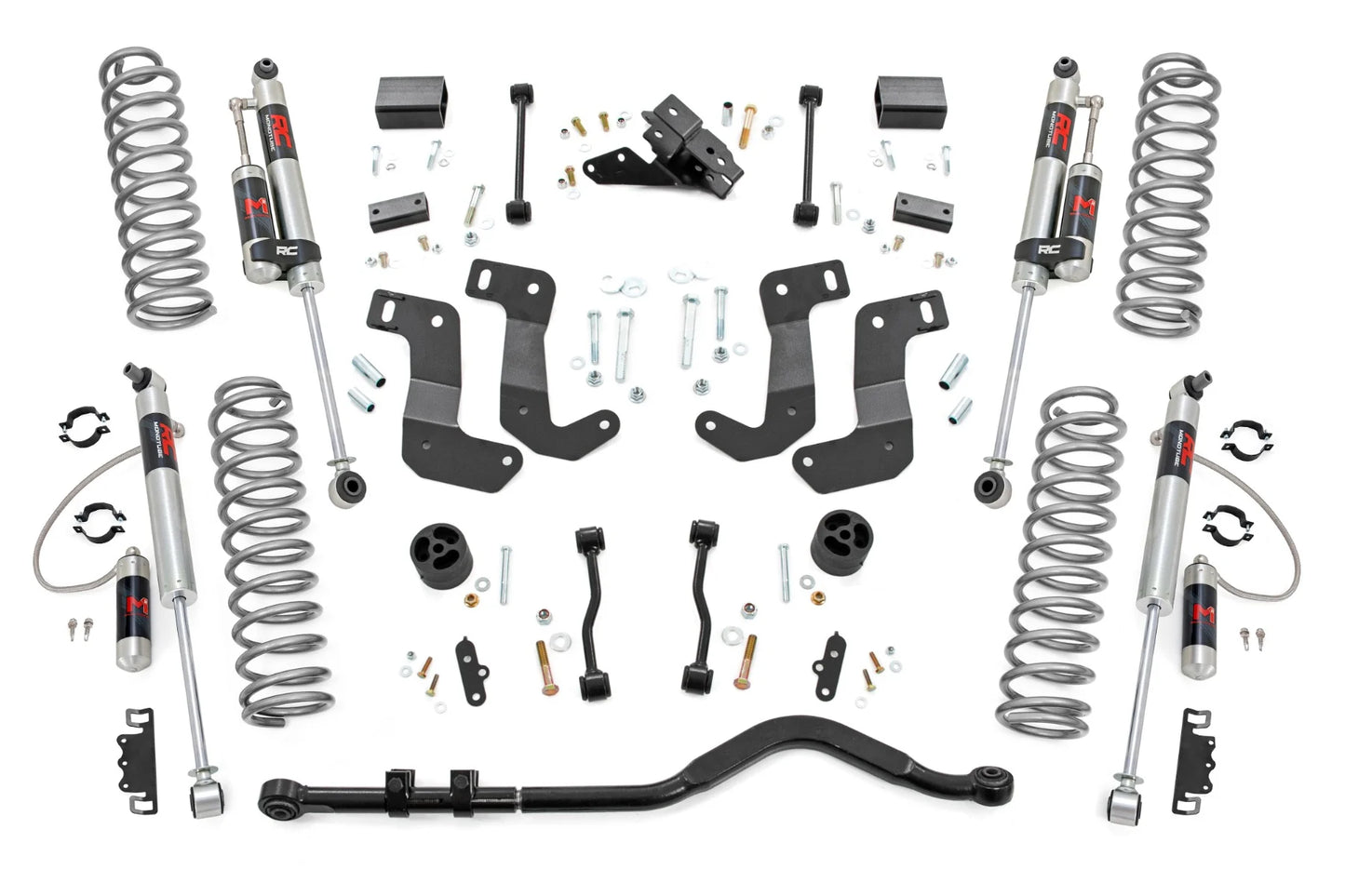 3.5 Inch Lift Kit 4xe 4-Door Jeep Wrangler JL 4WD 24-25 by Rough Country