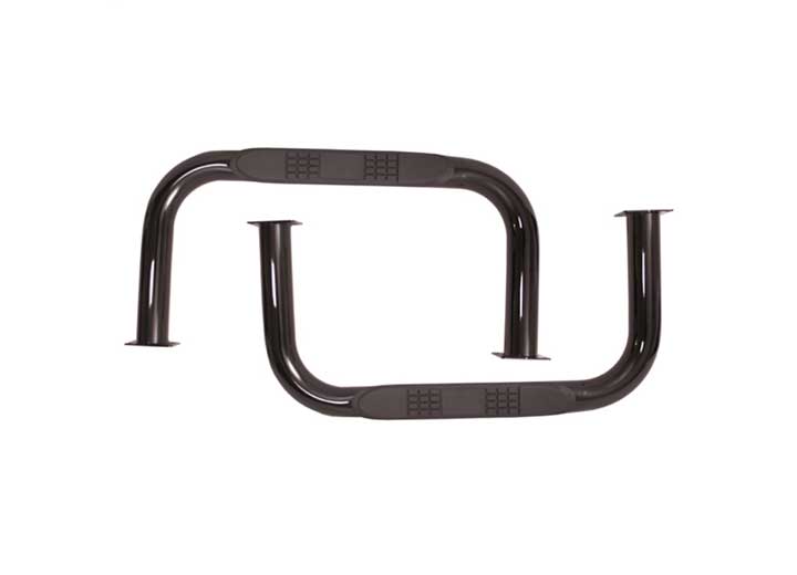 Nerf Bars, Black, 55-75 Jeep CJ5 by  Rugged Ridge