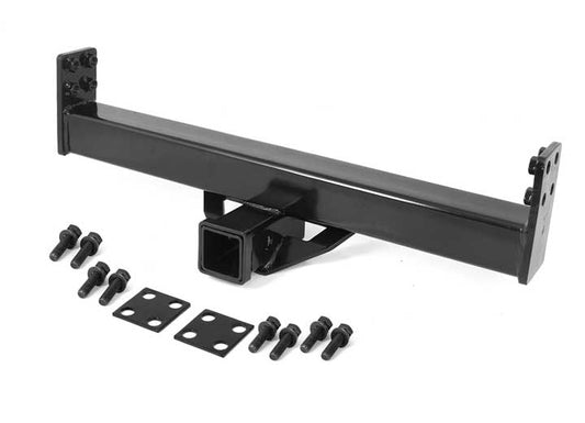 Receiver Hitch XHD Rear Bumper Jeep CJ, Wrangler 76-06 by Rugged Ridge