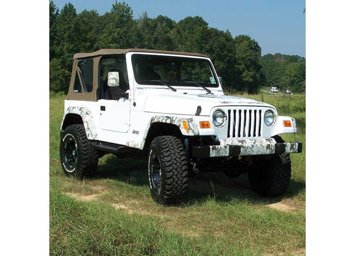 4" Lift Kit W/ Shadow Shocks Jeep Wrangler 4 or 6 cyl 03-06 by Superlift