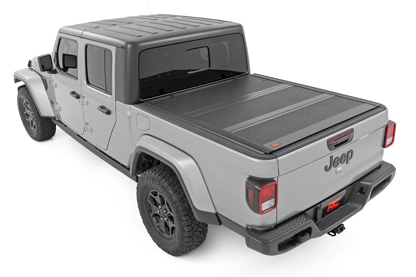 Hard Low Profile Bed Cover 5' Bed Jeep Gladiator JT 4WD 20-25 by Rough Country