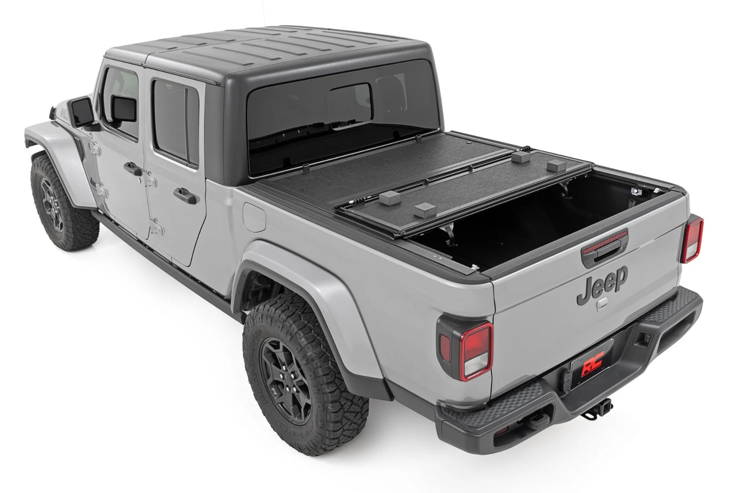 Hard Low Profile Bed Cover 5' Bed Jeep Gladiator JT 4WD 20-25 by Rough Country