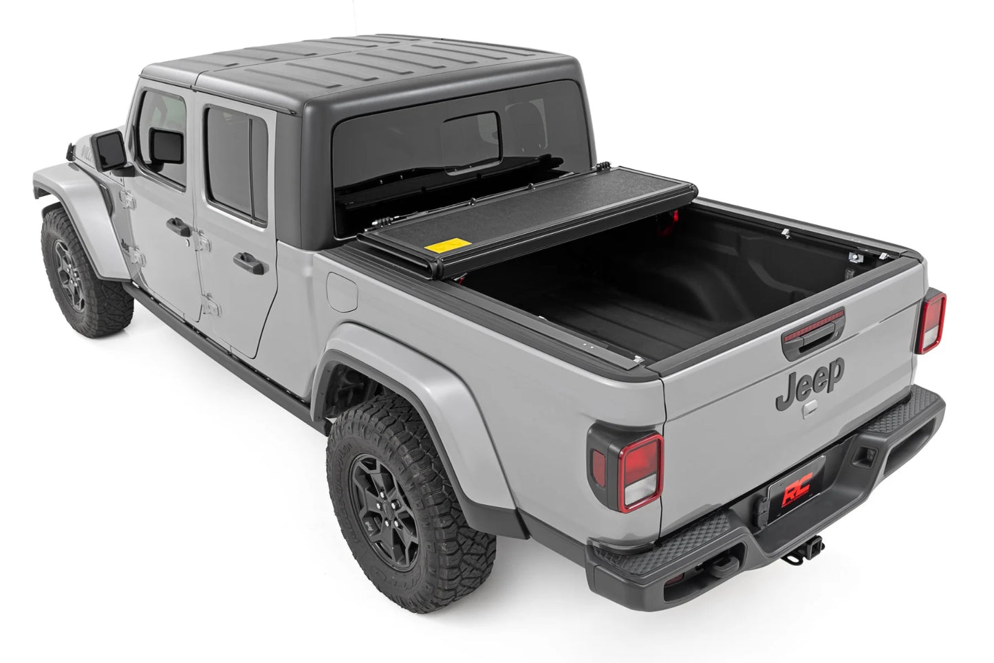 Hard Low Profile Bed Cover 5' Bed Jeep Gladiator JT 4WD 20-25 by Rough Country