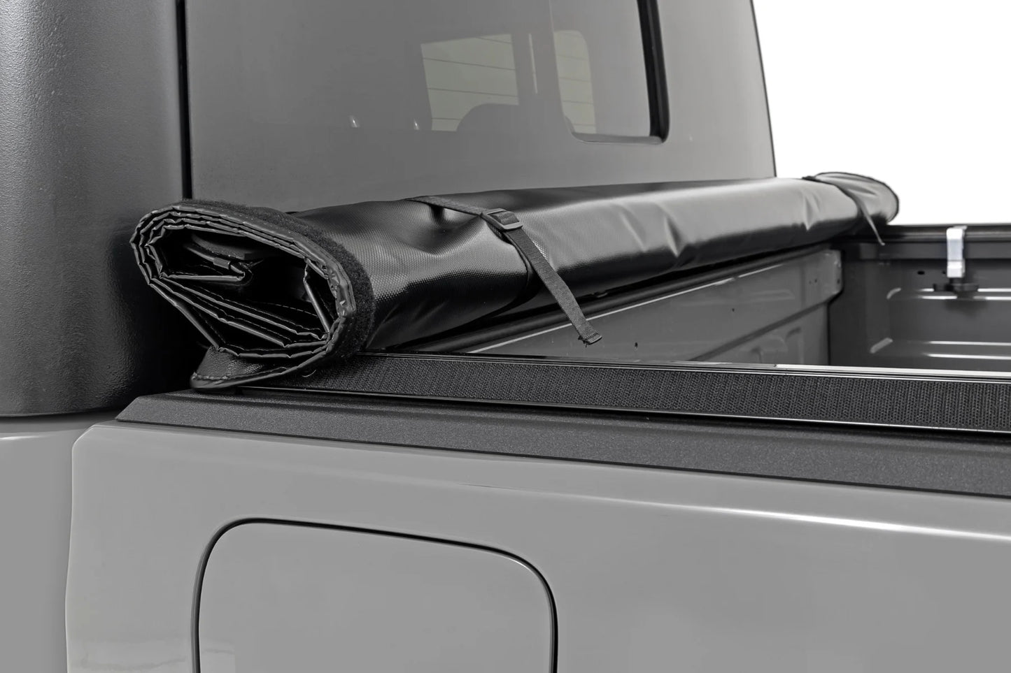 Soft Roll Up Bed Cover 5 Bed Jeep Gladiator JT 4WD 20-25 by Rough Country
