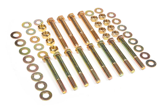 Durable Grade 8 Yellow Zinc Eye Bolt Kit for Jeep Wrangler YJ