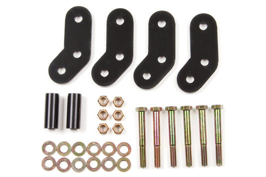 Front Shackle Kit 1/2 Inch Lift Jeep CJ5, CJ7, Scrambler 76-86 by BDS Suspension