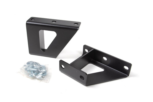 Rear Sway Bar Drop Bracket Kit Fits 5-6.5 Inch Lift Jeep Wrangler JK 07-18 by BDS Suspension