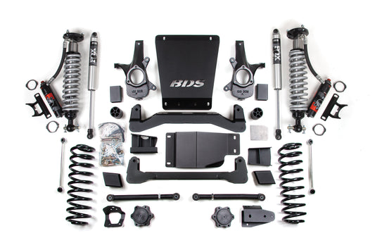 6 Inch Lift Kit | FOX 2.5 Performance Elite Coil-Over | Chevy/GMC Avalanche, Surburban, Tahoe, or Yukon 1500 (07-14) 4WD