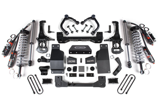 4 Inch Lift Kit | FOX 2.5 Performance Elite Coil-Over | Chevy Silverado or GMC Sierra 1500 (25-26) 4WD | Diesel