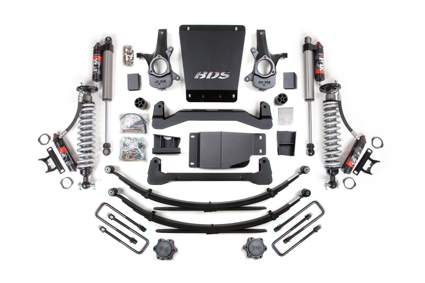 4 Inch Lift Kit | FOX Performance Elite Coil-Over | Chevy Silverado or GMC Sierra 1500 (07-13) 4WD