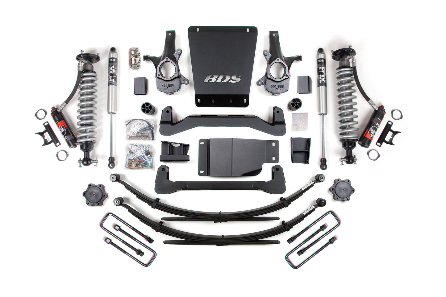 4 Inch Lift Kit | FOX Performance Elite Coil-Over | Chevy Silverado or GMC Sierra 1500 (07-13) 4WD