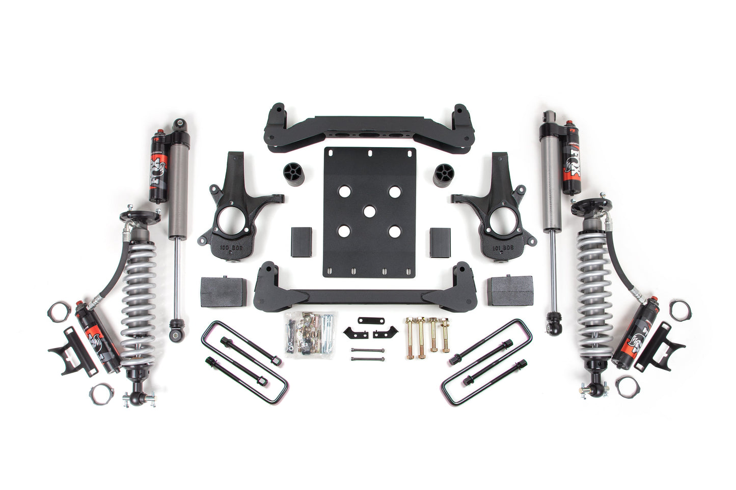 4 Inch Lift Kit | FOX Performance Elite Coil-Over | Chevy Silverado or GMC Sierra 1500 (07-13) 2WD