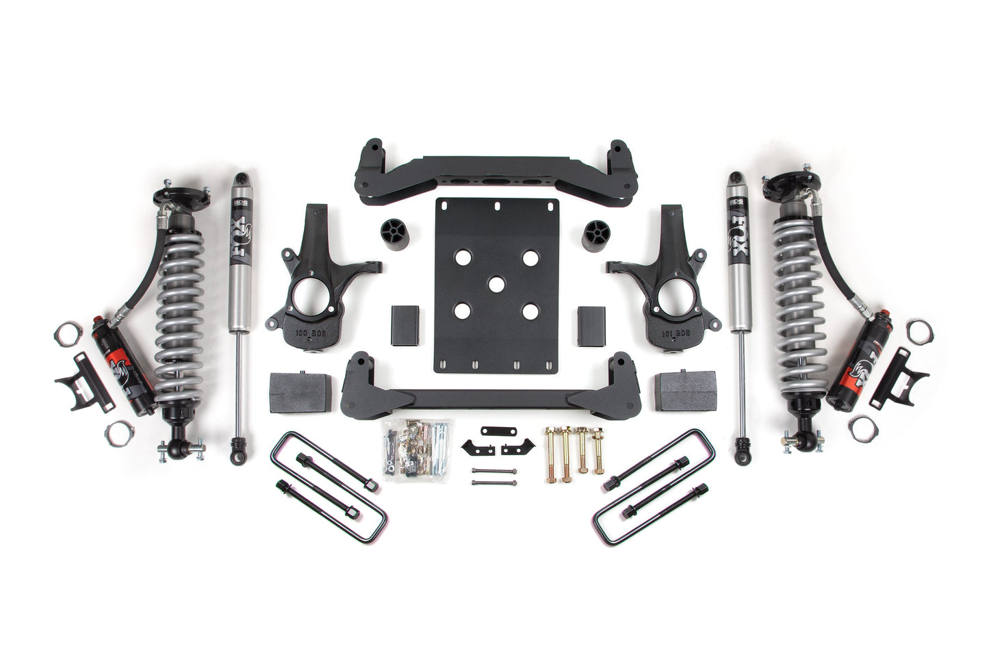 4 Inch Lift Kit | FOX Performance Elite Coil-Over | Chevy Silverado or GMC Sierra 1500 (07-13) 2WD
